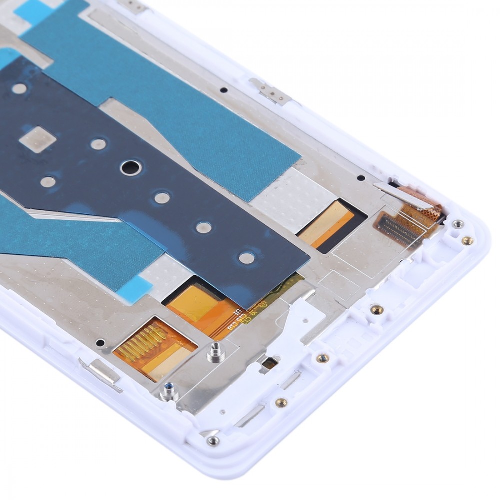 TFT Materials LCD Screen and Digitizer Full Assembly with Frame for OPPO R7(White) Oppo Replacement Parts Oppo R7